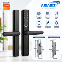 SmartX Tuya SX-SLD2 WiFi Smart Door Lock for Aluminum Frame Glass Door